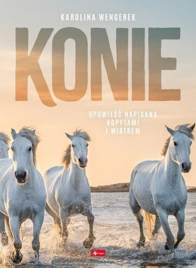 Album fotografish Karolina Wengerek Horses, art me kuaj, kapak i fortë, në polonisht