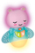 Projektor nate për bebe Clementoni Good Night Baby 17797, drita edhe tinguj, shumëngjyrësh