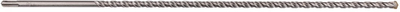 Spiral betoni Graphite SDS Plus, 12mm, 600mm, gri metalik