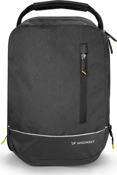 Çantë biçiklete Wozinsky Double Bike Bag Backpack 2in1, 30L, e zezë