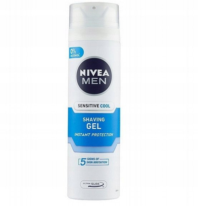 Xhel rroje Nivea Refreshing Shaving Gel, 200ml, për meshkuj