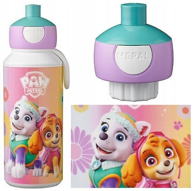Shishe uji Mepal Pop-up Campus Paw Patrol për goca, 400ml, pa BPA, me shumë ngjyra