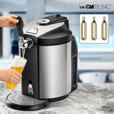 Ftohës birre Clatronic BZ 3740, i argjendtë