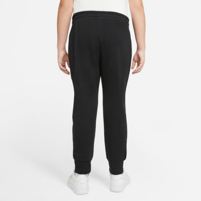 Pantallona jogger Nike Sportswear Club French Terry për goca, pambuk poliester, të zeza