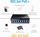 Switch industrial PoE Cudy IG100P, 8 porta Gigabit, 8x30W, gri
