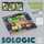 Логичка игра Sologic Sliding Puzzle, еден играч, дрво FSC, многубојна