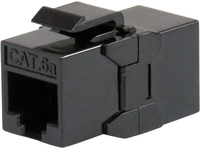 Set konektorësh Keystone Equip Cat6A, 2x RJ45, set 8 copë, i bardhë