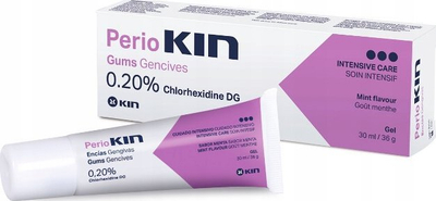 Xhel oral Kin PerioKIN Gums, klorheksidinë 0.20%, me shije mente, 30ml
