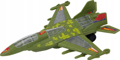 Avjon lodër F35 Military Combat, me drita edhe zëra, jeshil