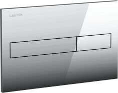 Pllakë komandimi tualeti Laufen LIS AW1, 250x160 mm, dy-shkarkim, krom