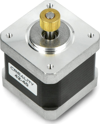 Motor stepper ekstruderi Creality 42-40, për printer 3D Ender CR-10, argjendtë