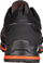 Këpucë hiking Salewa MTN Trainer 2 GTX, me membranë GORE TEX, Vibram, të zeza me portokalli, 42.5