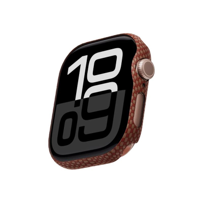 Заштита Pitaka Air за Apple Watch 10 42mm, кафеава