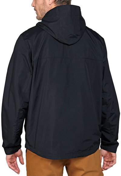Jakne Carhartt Packable Anorak, Rain Defender, loose fit, e zezë
