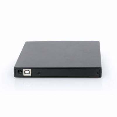 Disk optik i jashtëm Gembird DVD-USB-04, USB 2.0, 24x CD, 8x DVD, i zi