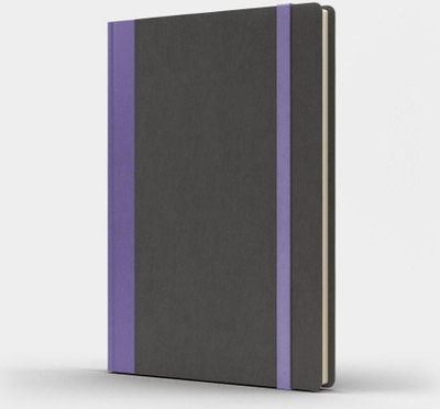 Тетратка Like U Notebook B5 Pro L, 240 страници, точки 5x5 mm, сиво виолетова