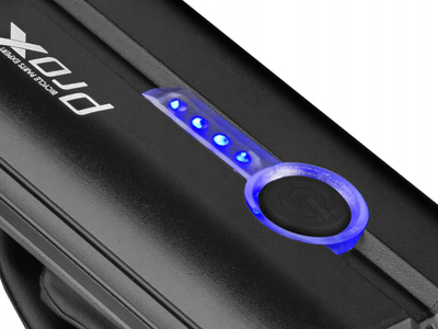 Dritë përparme biçiklete ProX Merak, 500 lm, USB-C, e zezë
