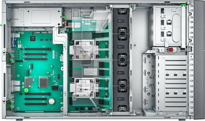 Server tower Fujitsu PRIMERGY TX2550 M7, Intel Xeon Silver 4410Y 2 GHz, DDR5, i zi