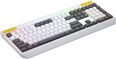 Гејминг тастатура Hator HTK405US Icefall, со кабел, RGB осветлување, ENG распоред, црна