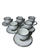 Set filxhanësh porcelani 6copë. UNIMIKS