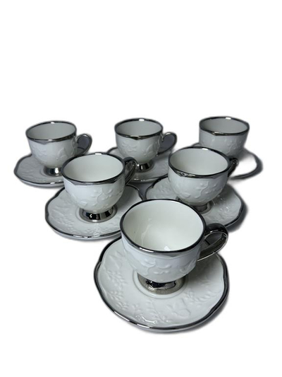 Set filxhanësh porcelani 6copë. UNIMIKS