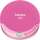 CD player i vogël portativ Lenco CD-011, me ekran LCD, dalje 3.5 mm për kufje, rozë