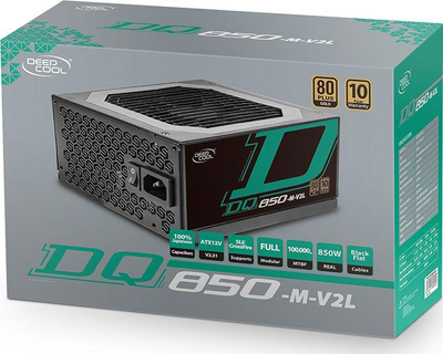 Furnizues energjie për kompjuter Deepcool DQ850-M-V2L, 850 W, i zi