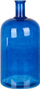 Vazo dekorative Korma Flower Vase, xham blu