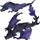 Figurë lodër Jokomisiada Purple Dragon Majestic ZA5023, noçkë që lëviz, për kalama 3+, vjollcë