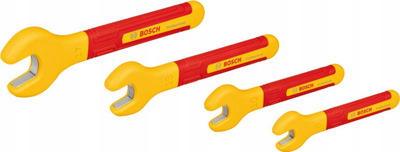 Set çelësash elektrik Bosch VDE, 4 copë, të izolum