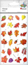 Stickerë dekorativë Titanum Foil Stickers Autumn Leaves, set me 24 copë, efekt metalik, shumëngjyrëshe