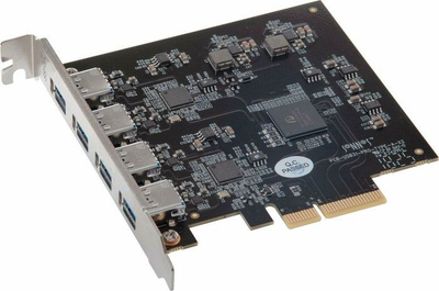 Kartë zgjeruese USB Sonnet Allegro Pro, 4 porta USB 3.2, PCIe 2.0, e zezë