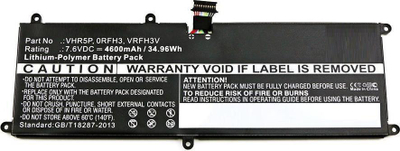 Батерија за лаптоп CoreParts MBXDE-BA0137, за Dell Latitude 11 5175 5179, црна