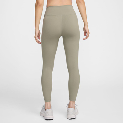 Leggins sportiv Nike One Training, bel i lartë, jeshile khaki