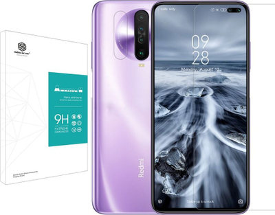 Xham mbrojtës Nillkin Amazing H, 0.33mm, për Xiaomi Poco X3 10T 10T Lite 10T Pro, transparent