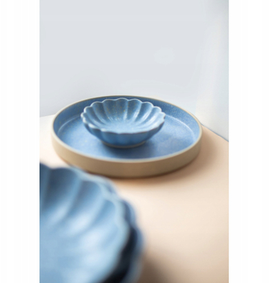 Pjatë e thellë Verlo Woda, 13 cm, 220 ml, blu