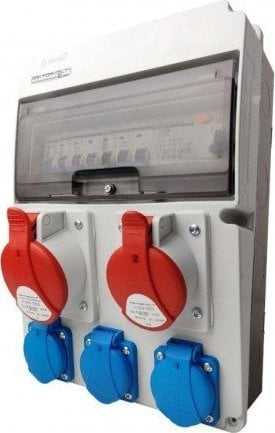 Panel shpërndarje ndërtimi Doktorvolt JUN S FI DV 0294, 1x32A 1x16A, 230V, IP54