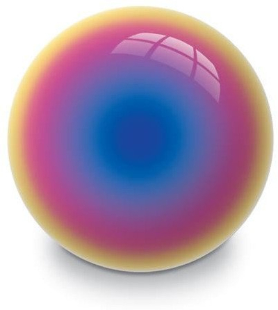 Top lojërash Mondo Colorful Bio Ball, 23 cm, material BIO, shumëngjyrësh