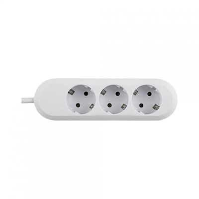 Zgjatës Bachmann Smart BM-387.272R, 3 priza Schuko, 5 m, i bardhë