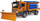 Kamion lodër Bruder MAN TGS Plow Spreader, plastik, portokalli