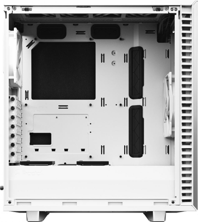 Kasë Fractal Design Define 7 Compact TG Clear Tint, e bardhë, Midi Tower