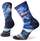 Çorape sportive Smartwool Women Athlete Edition Run Print Crew, për vrapim, me lesh Merino, shumëngjyrëshe