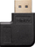 Adapter DisplayPort Lindy 1.4 Left Angled, 8K 60Hz, i zi