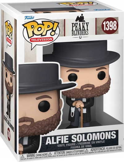 Figurë vinili Funko Pop Peaky Blinders Alfie Solomons, për koleksion, shumëngjyrëshe