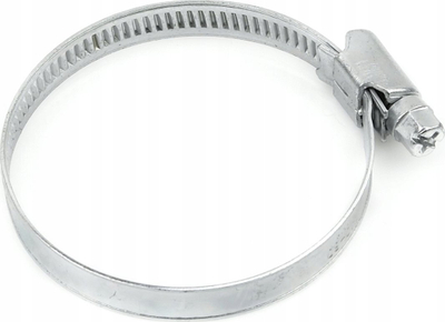 Kapëse shtrënguese Geko W1 9mm, diametër 70-90mm, çelik i galvanizuar, argjendtë