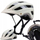 Helmet biçiklete Wozinsky MTB, me vizor të shkëputshëm, dritë LED, 57-62 cm, pastel jeshil