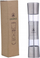 Mulli kripë dhe piper Laguiole, çelik inox, 22cm, argjendtë