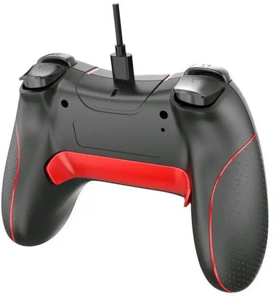 Gamepad C-Tech Theon, со USB кабел, вибрации, црн
