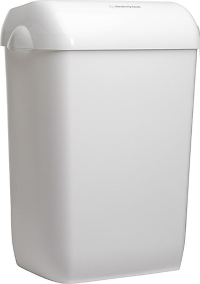 Kosh plehrash Kimberly Clark Aquarius, 43L, plastik, i bardhë