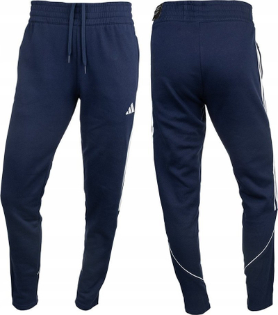 Pantallona treningu adidas Tiro 23 League W HS3609, për goca, me xhepa me zinxhir, blu navy